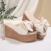 0629e0f2-1808-405a-829b-dd715d621dec.jpg Bow Wedge Slippers Women’s Elegant Casual Slip-On Sandals