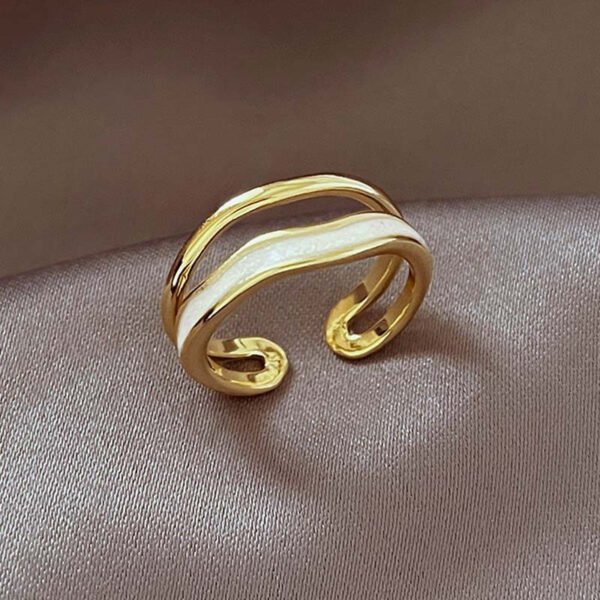 Sand Cloud Minimalist Ring Cold Style Modern Statement Jewelry