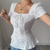 17f6a8bc-1da2-42d9-b75a-d83a8921089e.jpg Women'S Commuter Elegant Solid Color Hollow Embroidery T-Shirt