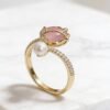 5e01db5e-7a95-4bc1-897a-715632ab8561.jpg Fashion Creative Tulip Ring, French-Style Light Luxury Open Ring