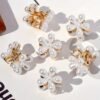 Floral Side Bang Hair Clips Cute Everyday Hair Accessories