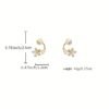 67c238067fde4d2b745c8a89d613878a.jpg Elegant Pearl Flower Stud Earrings Classic Women’s Jewelry