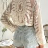7d77347a-583c-44cb-bd8d-0b462fd9a2dd.jpg Sexy Lace Knit Swimsuit Cover-Up Beachwear Sheer Dress