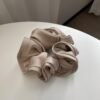 985317bf-e301-40c8-9e52-5c8b13e4a535.jpg Retro Satin Scrunchies Soft Frilly Ponytail Hair Ties (Multi-Color)
