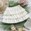 a0ff0760-7005-4b03-a777-4bcc602315f9.jpg Casual Ruffled Mini Skirt Solid Color Feminine Bottom