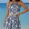 a4b6fe19-1be9-434b-87f9-e886c4416fe1.jpg Blue and White Full-print Pattern Neck Halter Suspender Shorts 2pcs Set