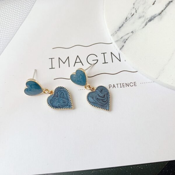 a8e224eebdae4afd844a3b77bc0450f9-goods.jpeg Starry Sky Blue Heart Earrings Cute Elegant Romantic Jewelry