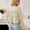 Cerises Ladies Casual Commuter Striped Shirt