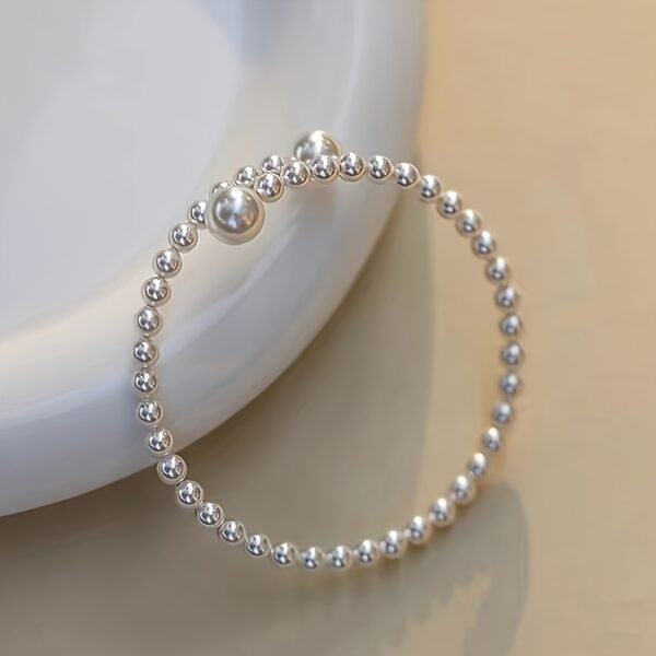b86a2557-39ae-4600-8f25-8c2490527d76.jpg French Retro Pearl Bracelet Elegant Imitation Pearl Jewelry