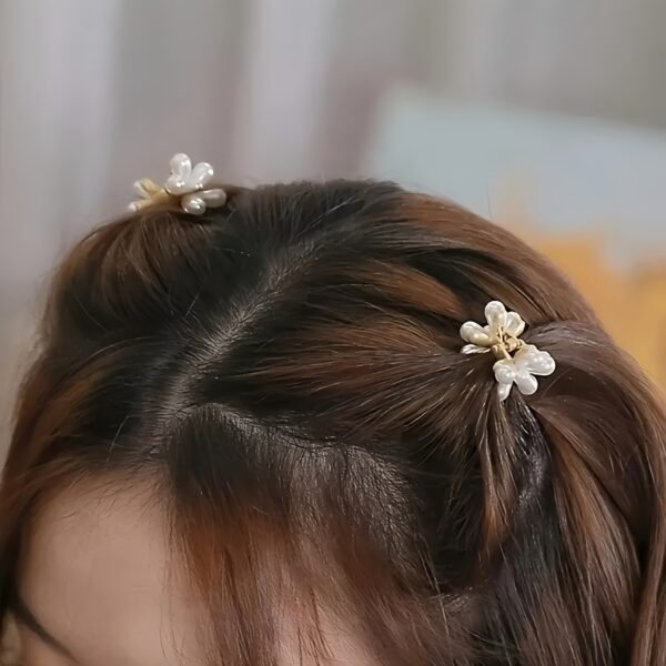 Floral Side Bang Hair Clips Cute Everyday Hair Accessories