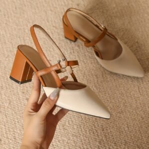 f7aaa04f-4ebd-435e-b5f7-21d9c2b50cd2.jpg Open-Toe Half Slipper Heels Casual Outdoor Slip-On Sandals