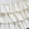 f9066f90-2a33-4c38-8f3f-05f4d5b912a8.jpg Casual Ruffled Mini Skirt Solid Color Feminine Bottom