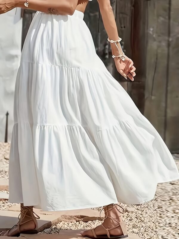 fcd6011d-71ef-4f8f-be32-2ae602aac8ff.jpg Classic White Midi Skirt Elegant Everyday Women’s Bottom